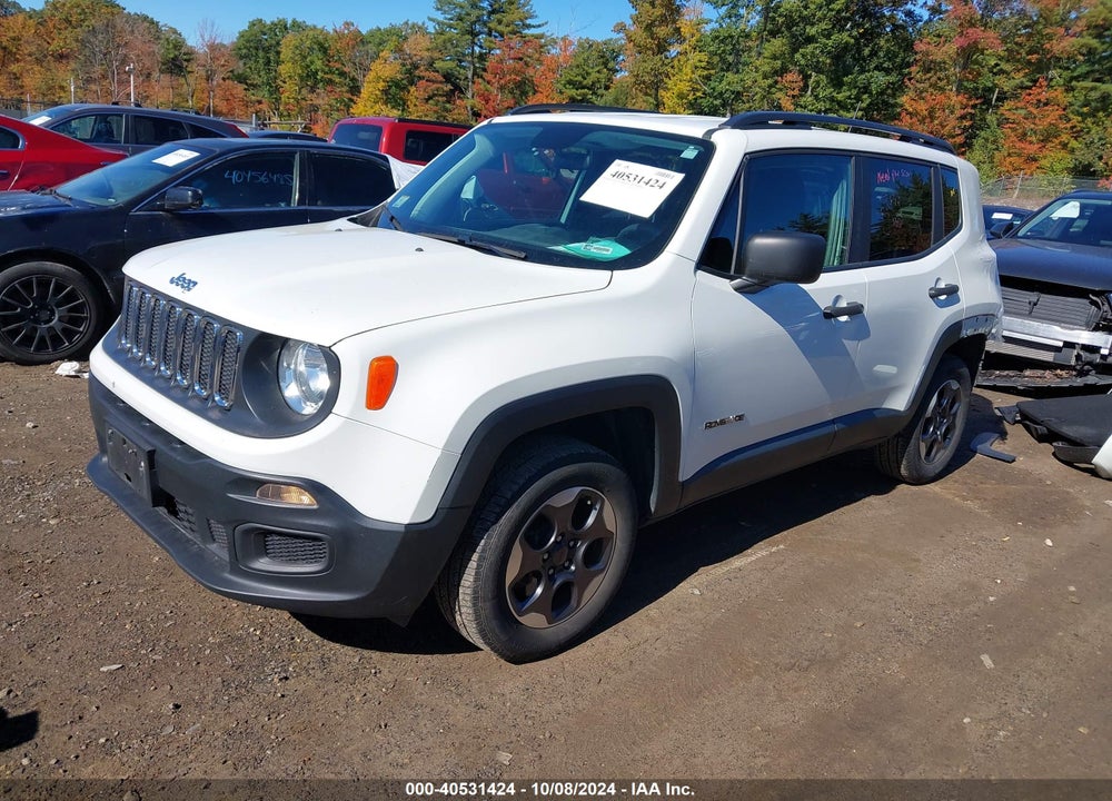 2018 JEEP RENEGADE SPORT 4X4 VIN: ZACCJBAB1JPG82503