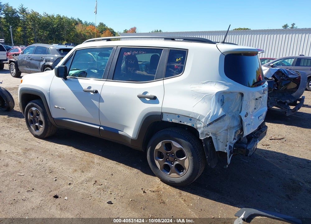 2018 JEEP RENEGADE SPORT 4X4 VIN: ZACCJBAB1JPG82503