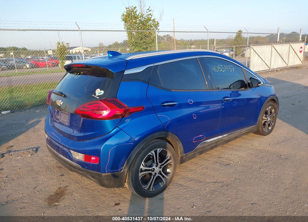 2017 CHEVROLET BOLT EV PREMIER VIN: 1G1FX6S09H4132919