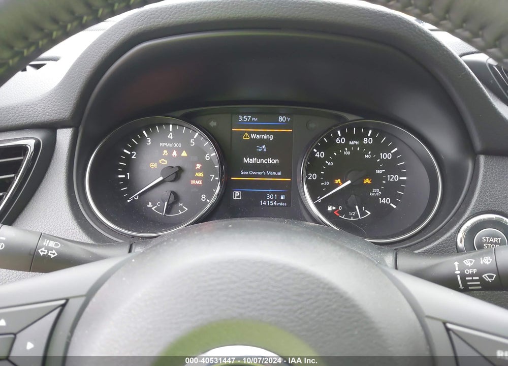 2021 NISSAN ROGUE SPORT SV FWD XTRONIC CVT VIN: JN1BJ1BV2MW572956