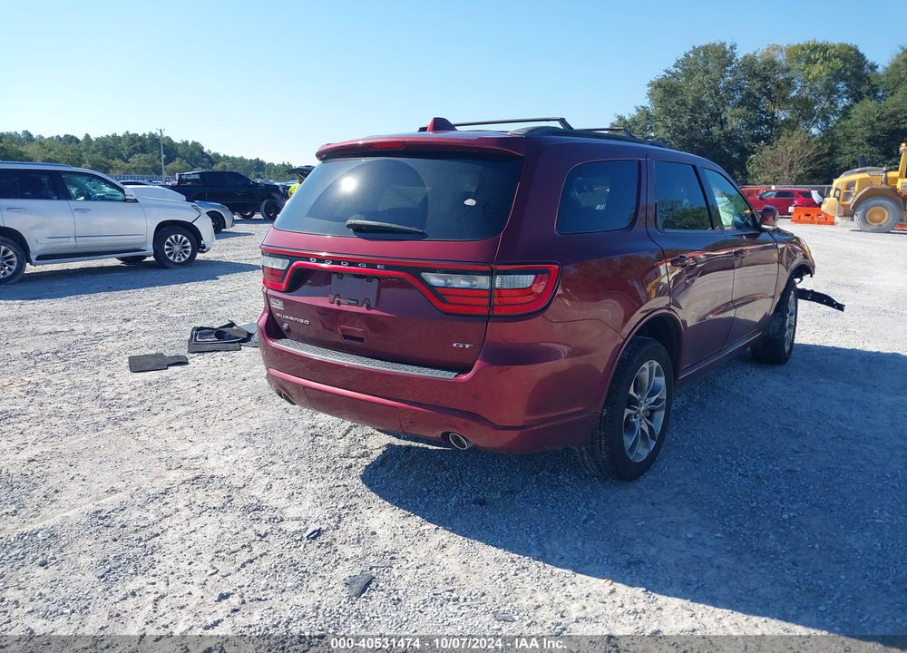 2019 DODGE DURANGO GT PLUS AWD VIN: 1C4RDJDG9KC690731