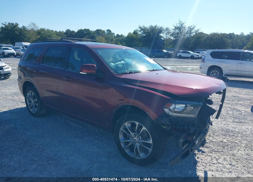 2019 DODGE DURANGO GT PLUS AWD VIN: 1C4RDJDG9KC690731