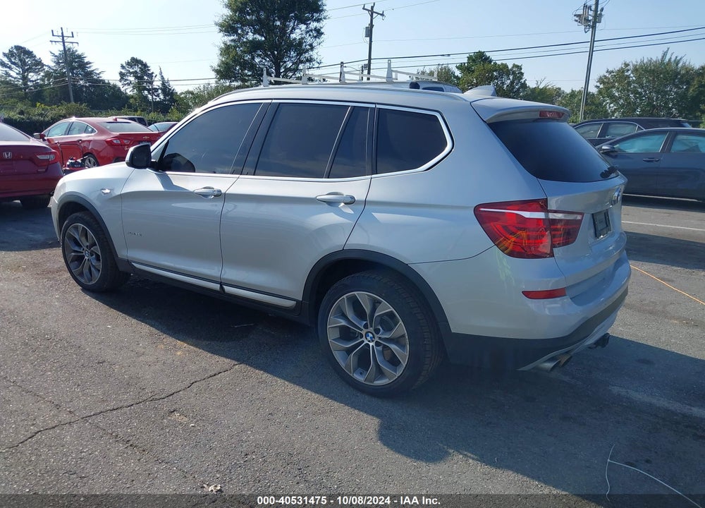 2017 BMW X3 XDRIVE28I VIN: 5UXWX9C57H0D97978