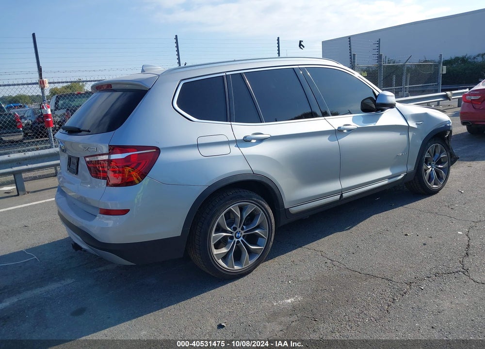 2017 BMW X3 XDRIVE28I VIN: 5UXWX9C57H0D97978