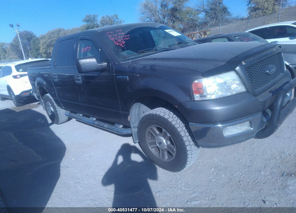 2004 FORD F-150 XLT VIN: 1FTRW14W34KB96715