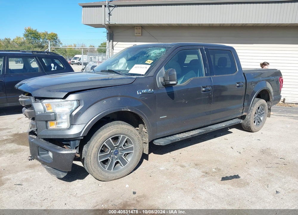 2015 FORD F-150 LARIAT VIN: 1FTEW1EP7FFA62338