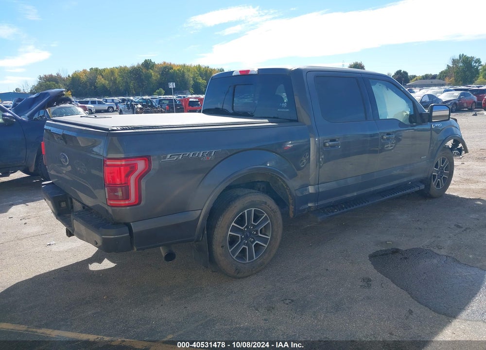 2015 FORD F-150 LARIAT VIN: 1FTEW1EP7FFA62338