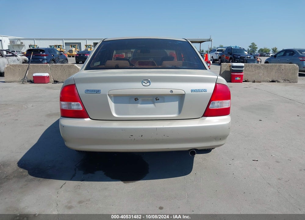 2000 MAZDA PROTEGE DX/LX VIN: JM1BJ2224Y0248134