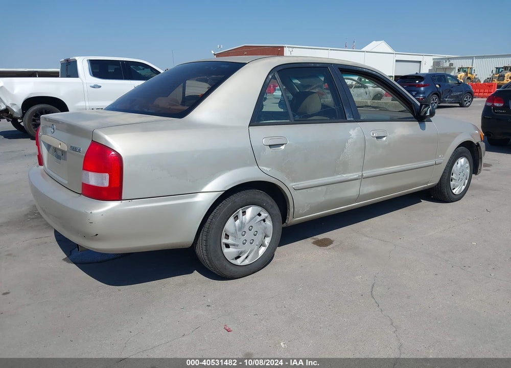 2000 MAZDA PROTEGE DX/LX VIN: JM1BJ2224Y0248134