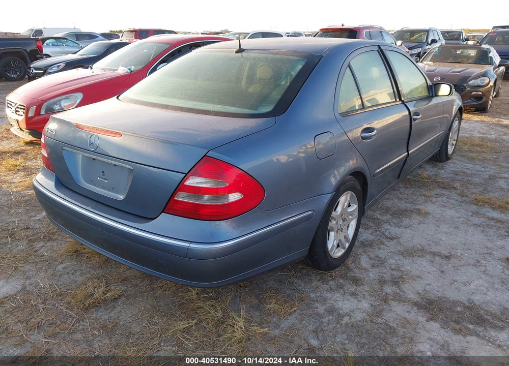 2004 MERCEDES-BENZ E 320 VIN: WDBUF65J34A518767