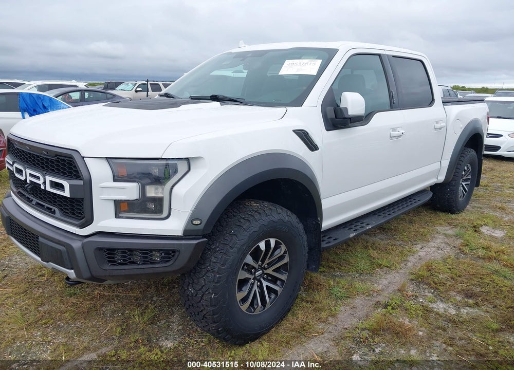 2019 FORD F-150 RAPTOR VIN: 1FTFW1RG8KFA53902