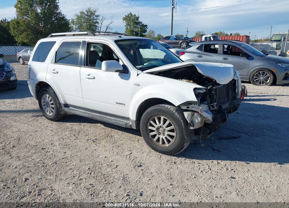 2008 MERCURY MARINER PREMIER VIN: 4M2CU87188KJ26390