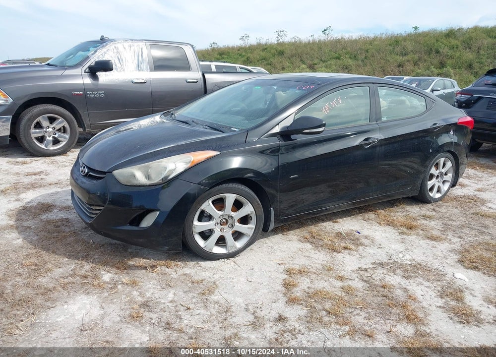 2013 HYUNDAI ELANTRA LIMITED VIN: KMHDH4AE2DU637610
