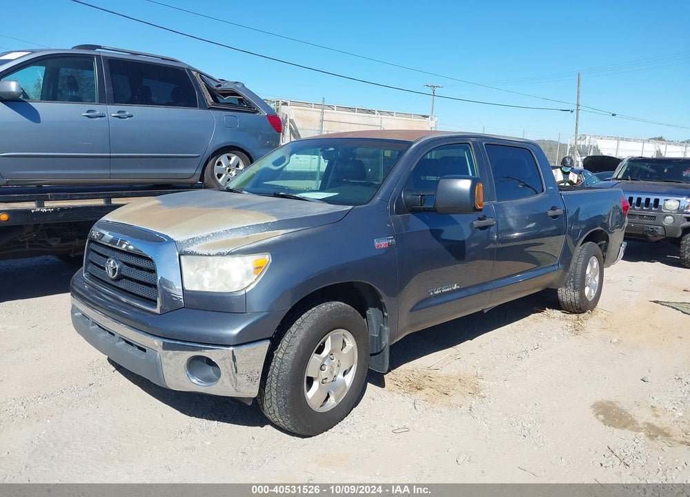 2007 TOYOTA TUNDRA SR5 5.7L V8 VIN: 5TBEV54167S457337