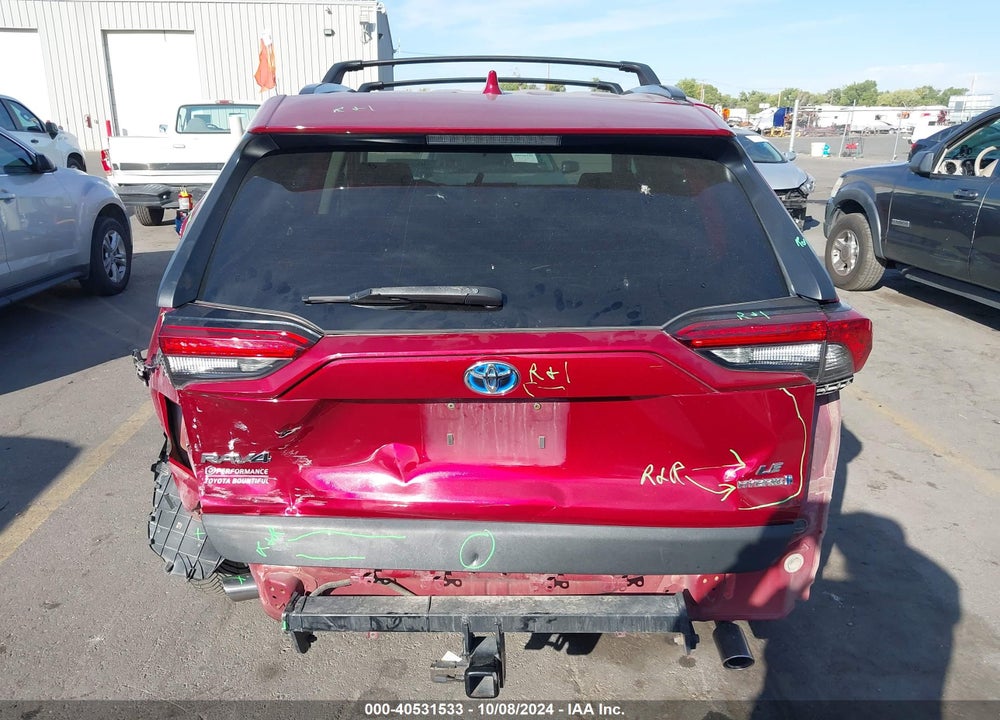 2021 TOYOTA RAV4 HYBRID LE VIN: 2T3L6RFV6MW003862