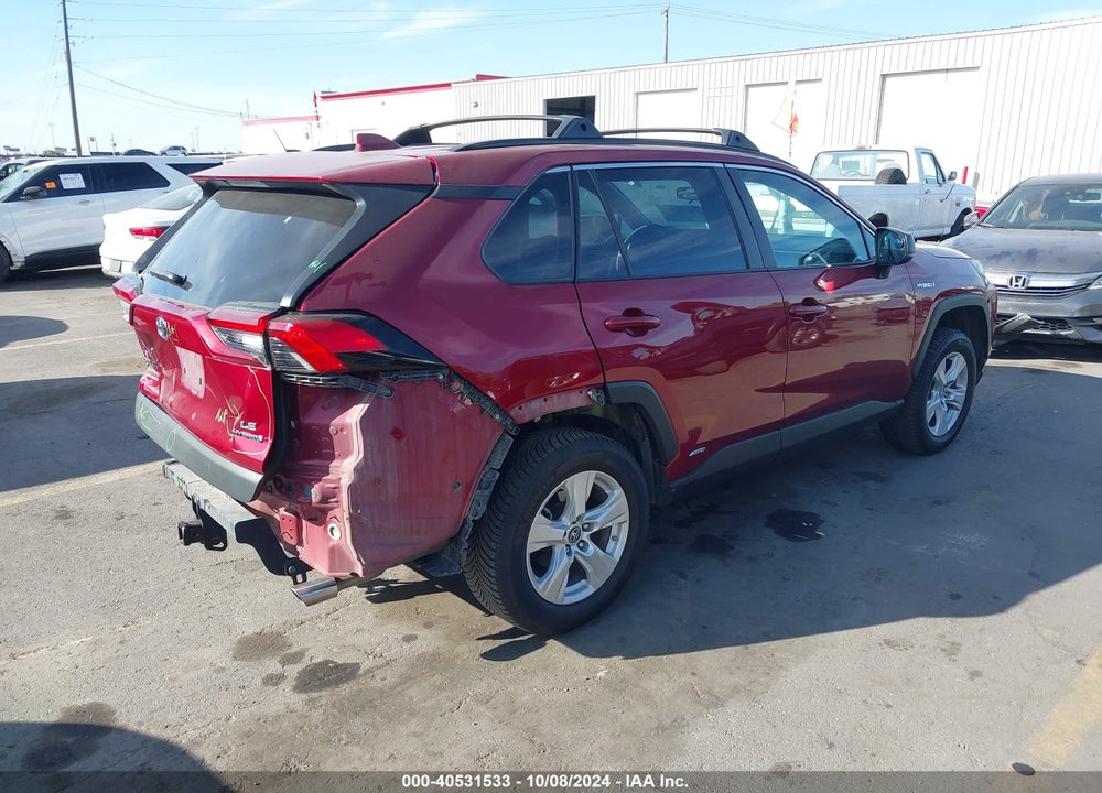 2021 TOYOTA RAV4 HYBRID LE VIN: 2T3L6RFV6MW003862