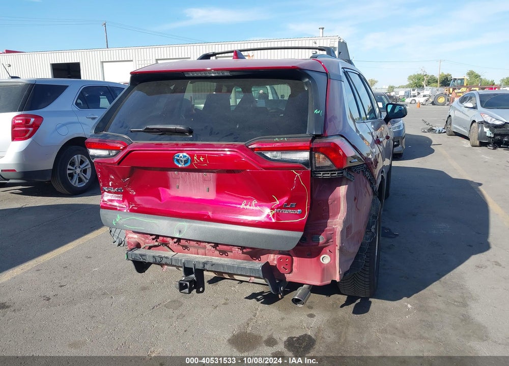 2021 TOYOTA RAV4 HYBRID LE VIN: 2T3L6RFV6MW003862