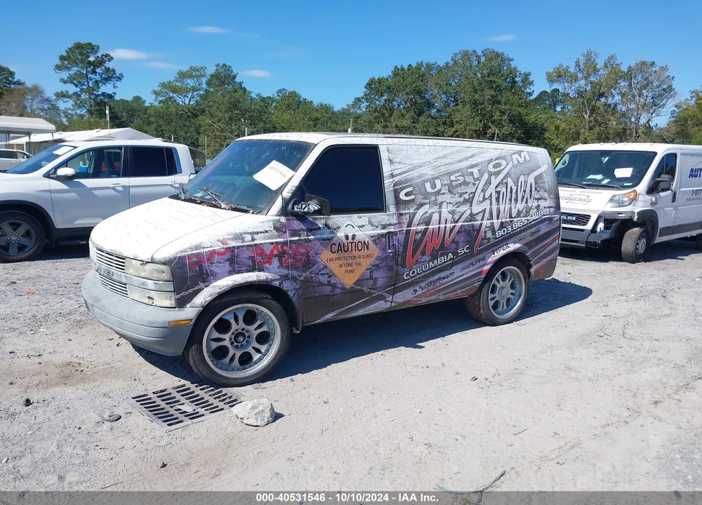 1998 CHEVROLET ASTRO VIN: 1GCDM19W4WB162035