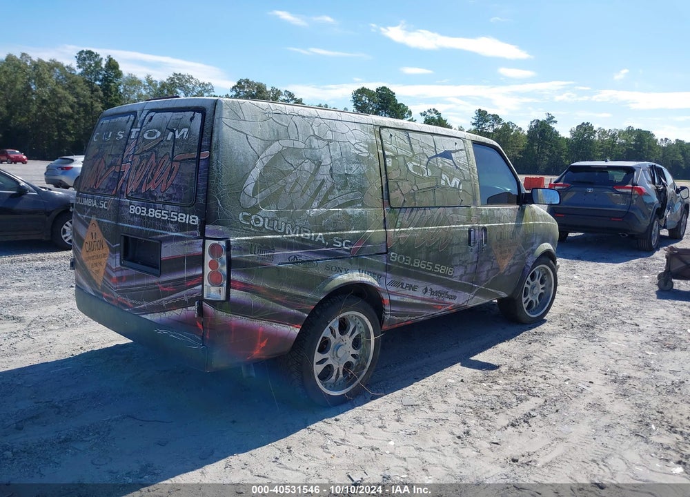 1998 CHEVROLET ASTRO VIN: 1GCDM19W4WB162035