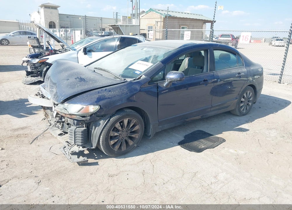 2010 HONDA CIVIC VIN: 19XFA1F81AE021362