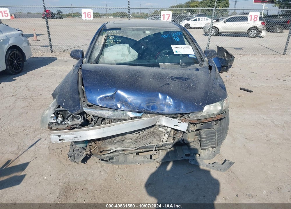 2010 HONDA CIVIC VIN: 19XFA1F81AE021362