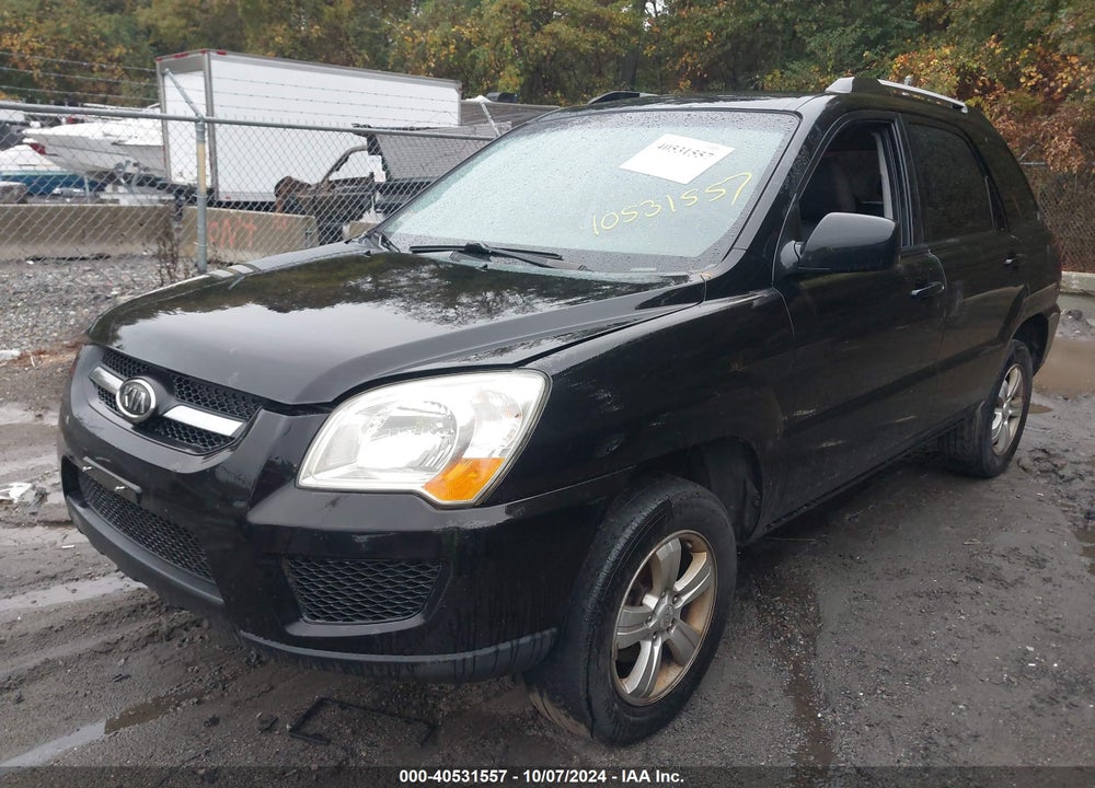 2009 KIA SPORTAGE VIN: KNDJF724197554616