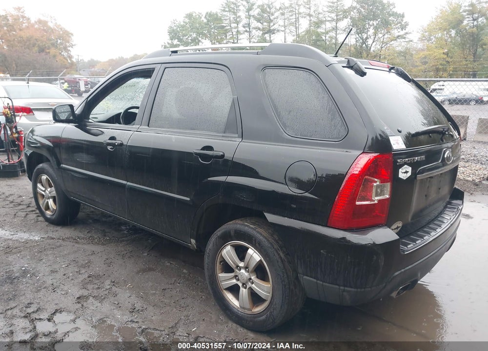 2009 KIA SPORTAGE VIN: KNDJF724197554616