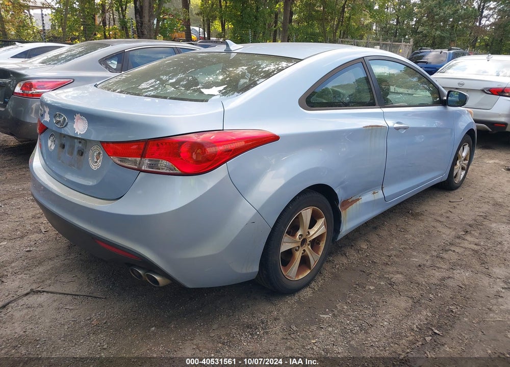 2013 HYUNDAI ELANTRA GS VIN: KMHDH6AE9DU007367