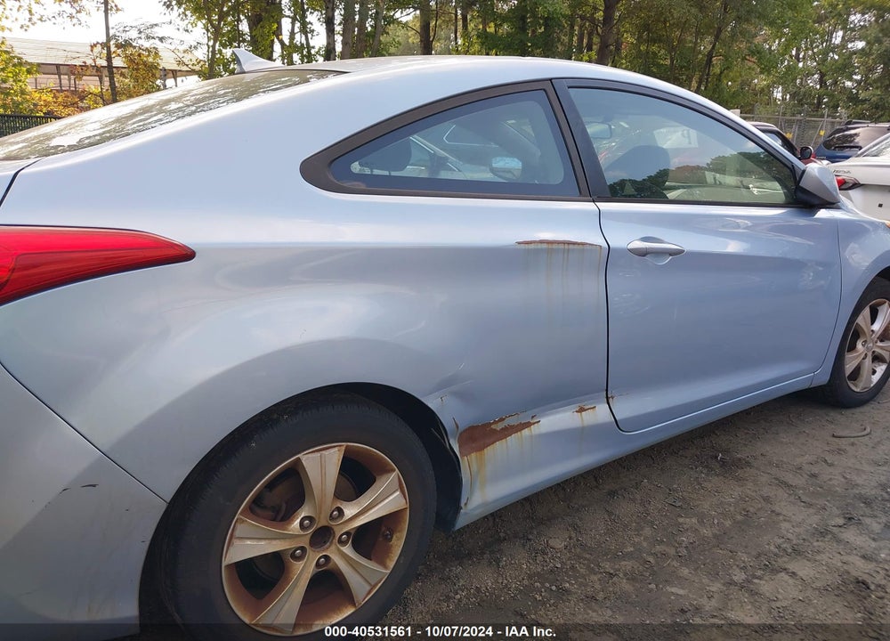 2013 HYUNDAI ELANTRA GS VIN: KMHDH6AE9DU007367
