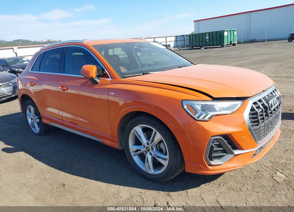 2022 AUDI Q3 PREMIUM PLUS 45 TFSI S LINE QUATTRO TIPTRONIC VIN: WA1EECF37N1150029