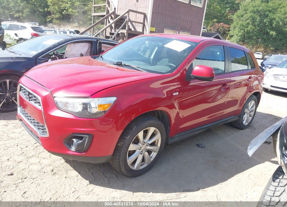 2015 MITSUBISHI OUTLANDER SPORT ES VIN: 4A4AR3AU0FE026888