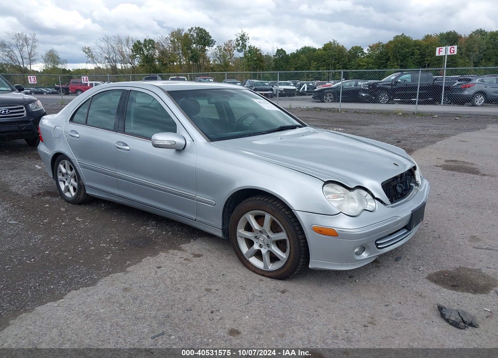 2007 MERCEDES-BENZ C 280 LUXURY 4MATIC VIN: WDBRF92H07F916650