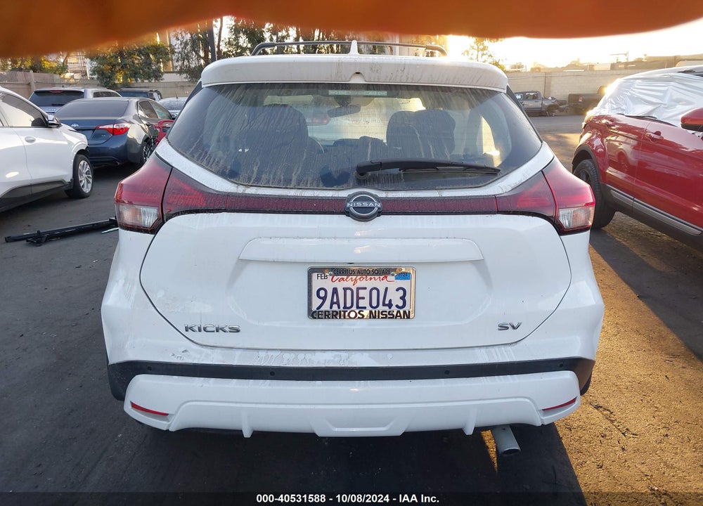2022 NISSAN KICKS SV XTRONIC CVT VIN: 3N1CP5CV0NL482849