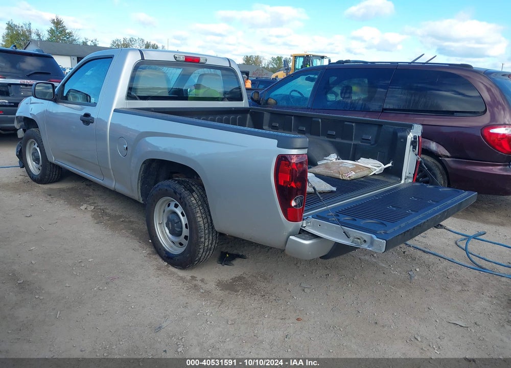 2011 CHEVROLET COLORADO WORK TRUCK VIN: 1GCCSBF91B8135095