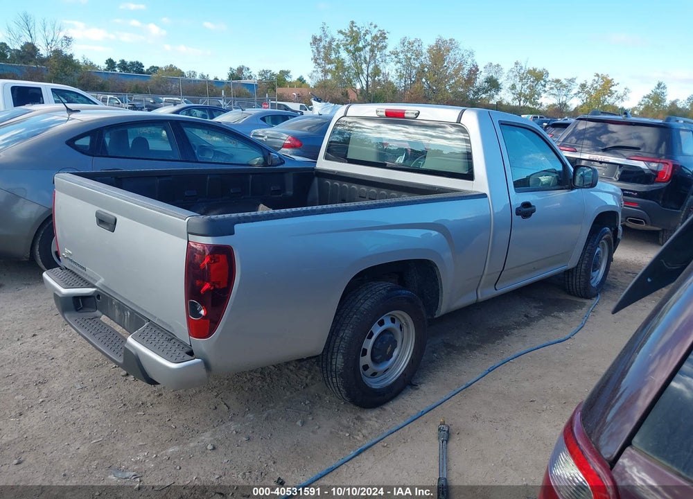 2011 CHEVROLET COLORADO WORK TRUCK VIN: 1GCCSBF91B8135095