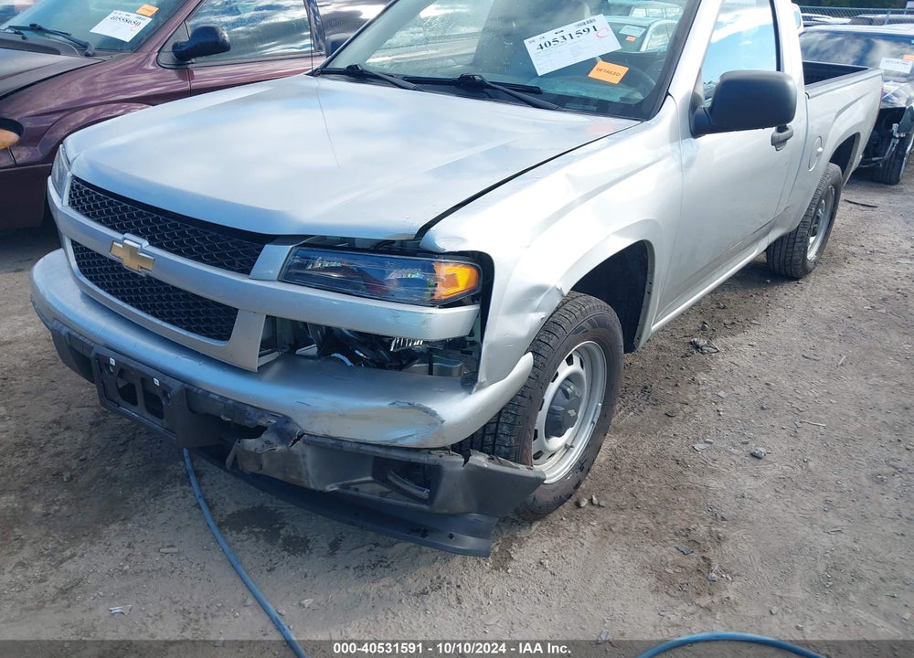 2011 CHEVROLET COLORADO WORK TRUCK VIN: 1GCCSBF91B8135095