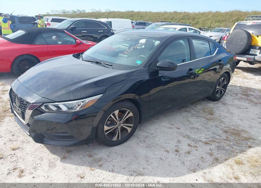 2022 NISSAN SENTRA SV XTRONIC CVT VIN: 3N1AB8CV0NY273797