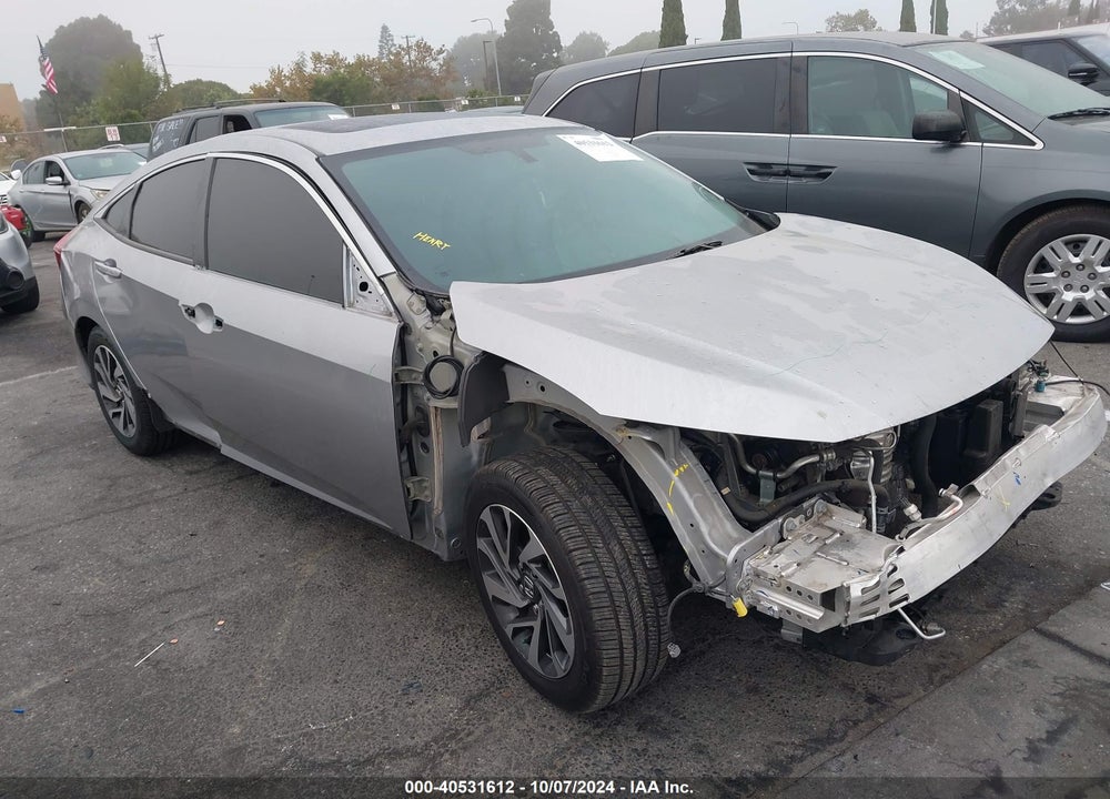 2018 HONDA CIVIC EX VIN: 2HGFC2F71JH609730