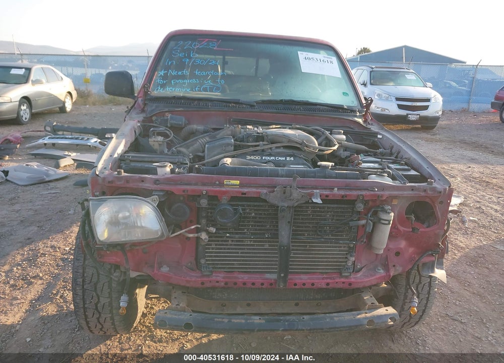 2003 TOYOTA TACOMA BASE V6 VIN: 5TEWN72N83Z186100