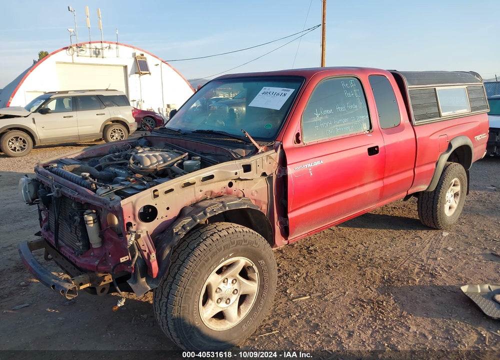 2003 TOYOTA TACOMA BASE V6 VIN: 5TEWN72N83Z186100