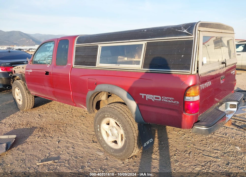 2003 TOYOTA TACOMA BASE V6 VIN: 5TEWN72N83Z186100