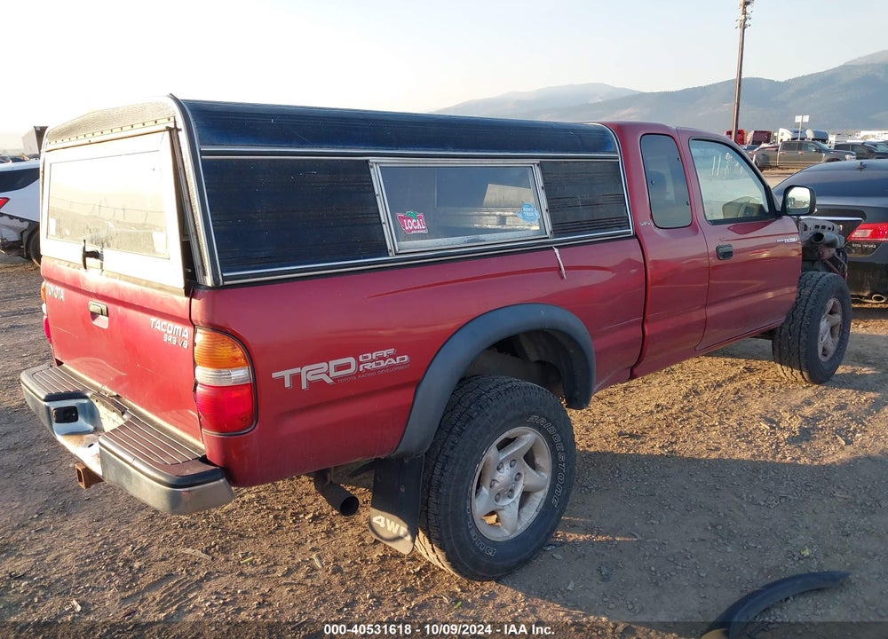 2003 TOYOTA TACOMA BASE V6 VIN: 5TEWN72N83Z186100