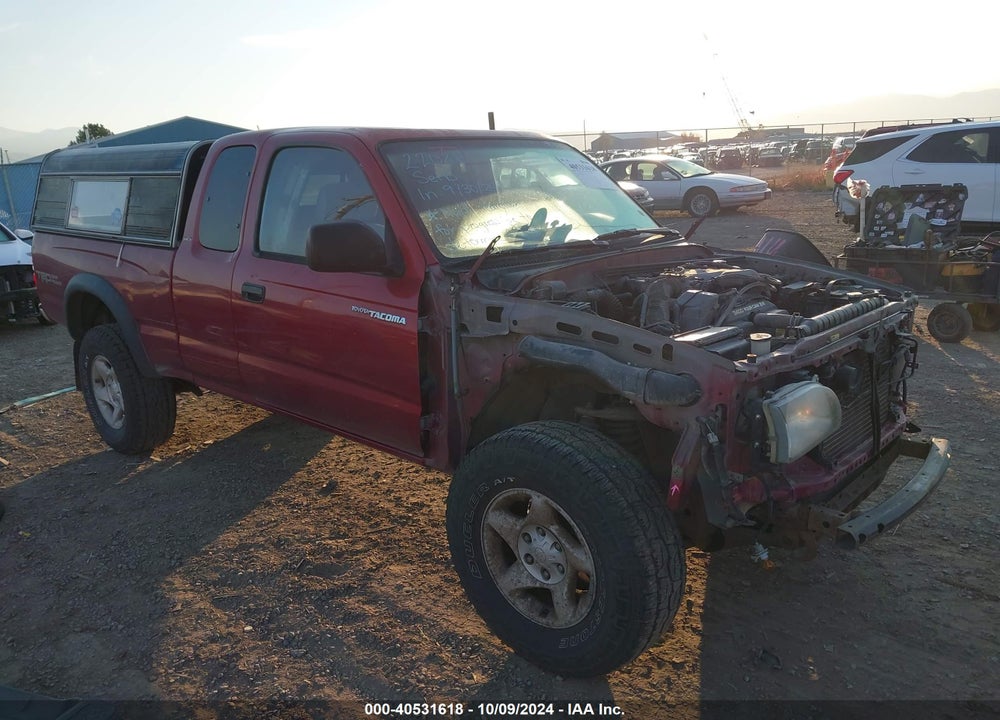 2003 TOYOTA TACOMA BASE V6 VIN: 5TEWN72N83Z186100