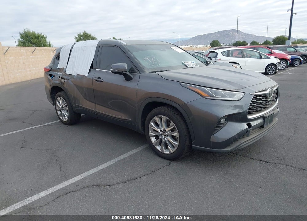 2021 TOYOTA HIGHLANDER LIMITED VIN: 5TDYZRAH6MS089531