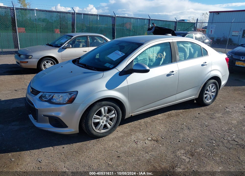 2017 CHEVROLET SONIC LT AUTO VIN: 1G1JD5SB3H4119159