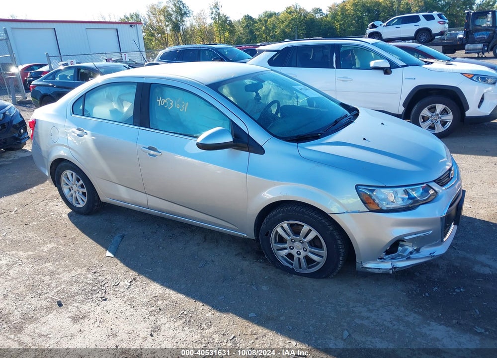 2017 CHEVROLET SONIC LT AUTO VIN: 1G1JD5SB3H4119159