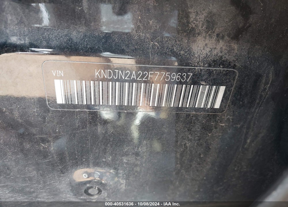 2015 KIA SOUL VIN: KNDJN2A22F7759637