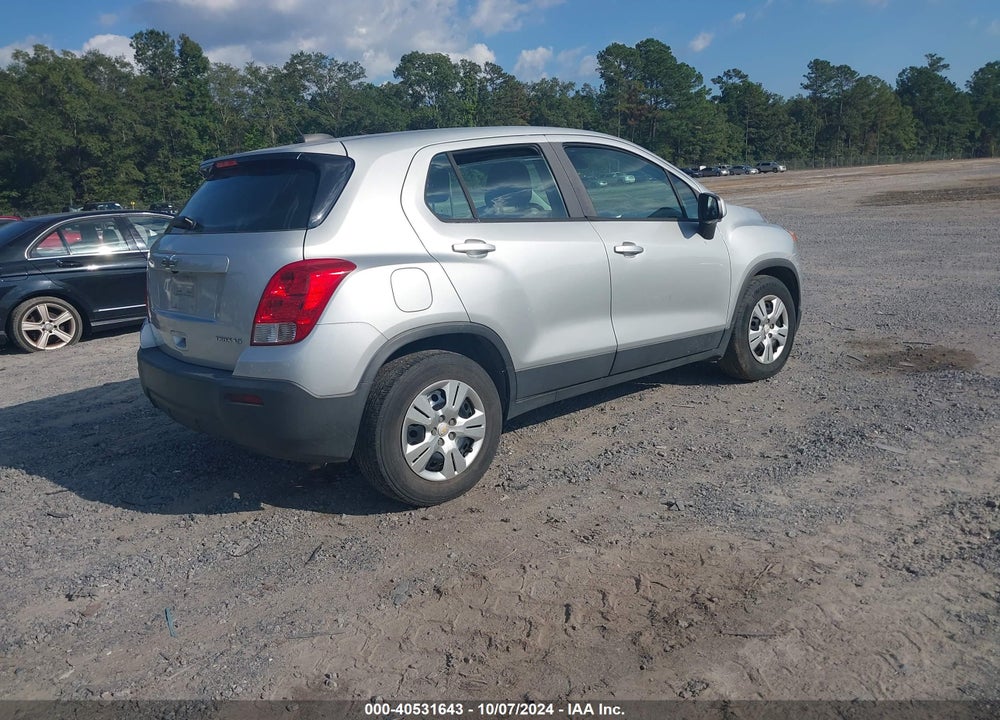 2016 CHEVROLET TRAX 1LS VIN: KL7CJKSB0GB615289