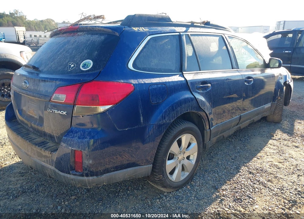 2010 SUBARU OUTBACK 2.5I PREMIUM VIN: 4S4BRCCC4A3348708