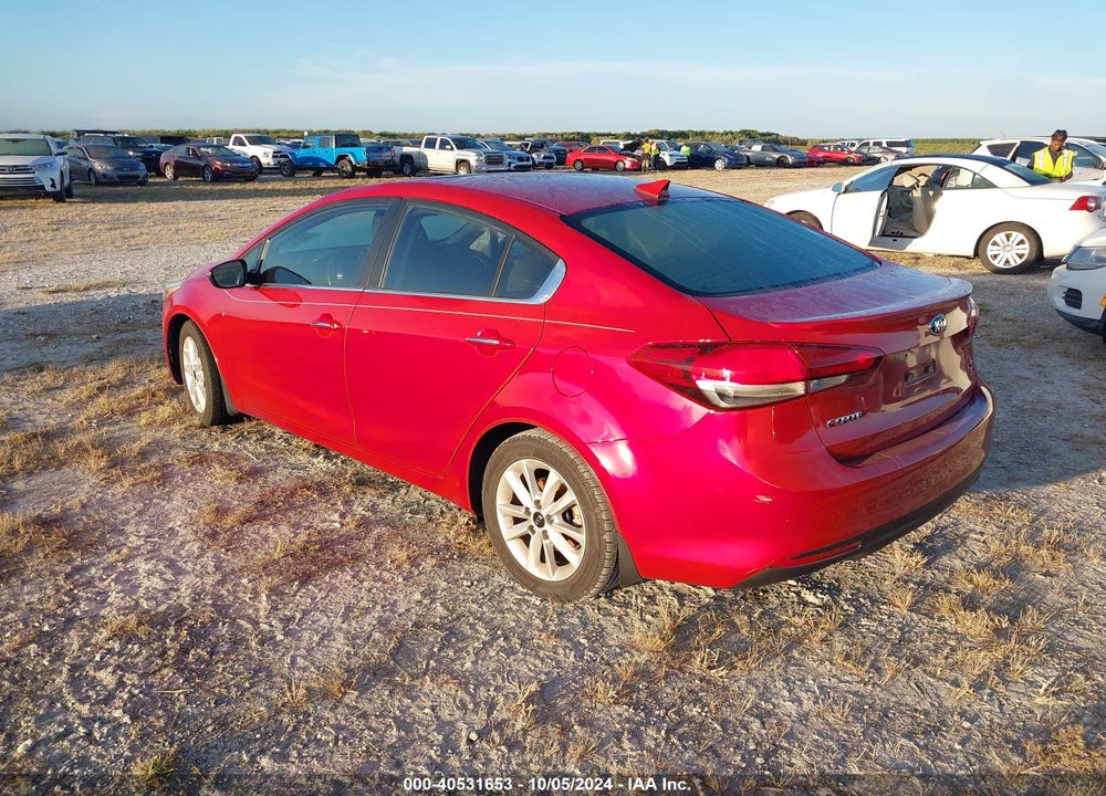 2017 KIA FORTE S VIN: 3KPFL4A75HE062016